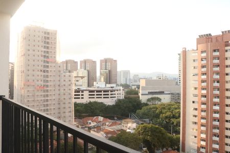 Studio à venda com 28m², 1 quarto e sem vagaVaranda