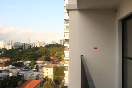 Studio à venda com 28m², 1 quarto e sem vagaVaranda