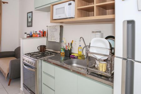 Apartamento para alugar com 38m², 1 quarto e 1 vaga Apartamento para alugar com 38m², 1 quarto e 1 vagaCozinha e Área de Serviço