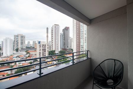 Apartamento para alugar com 25m², 1 quarto e sem vagaVaranda
