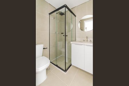 Studio para alugar com 24m², 1 quarto e sem vaga Studio para alugar com 24m², 1 quarto e sem vagaBanheiro