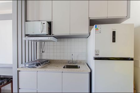 Studio para alugar com 24m², 1 quarto e sem vaga Studio para alugar com 24m², 1 quarto e sem vagaCozinha