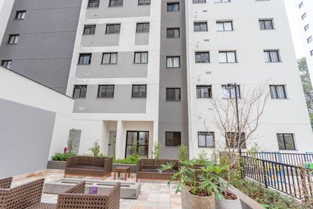 Apartamento para alugar com 40m², 2 quartos e 1 vaga Apartamento para alugar com 40m², 2 quartos e 1 vagaFachada do bloco