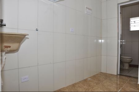 Área de Serviço de casa para alugar com 2 quartos, 55m² em Vila Rica, São Paulo