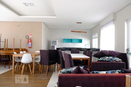 Apartamento para alugar com 43m², 2 quartos e sem vagaÁrea comum - Salão de festas