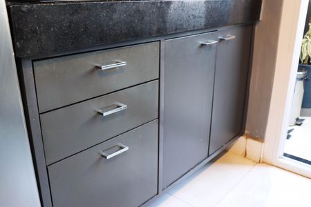 Studio à venda com 55m², 1 quarto e 1 vagaCozinha 