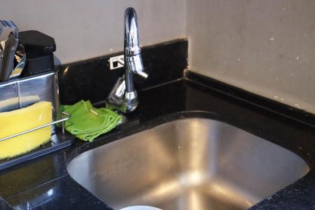 Studio à venda com 55m², 1 quarto e 1 vagaCozinha 