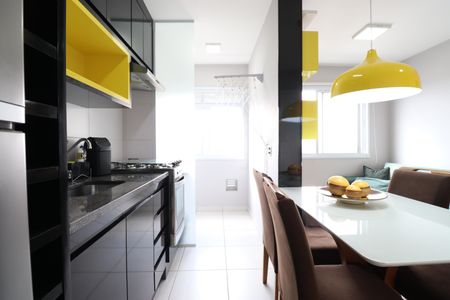 Apartamento para alugar com 31m², 1 quarto e sem vagaCozinha e Área de Serviço