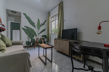 Sala de apartamento à venda com 1 quarto, 42m² em Copacabana, Rio de Janeiro