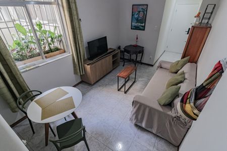 Sala de apartamento à venda com 1 quarto, 42m² em Copacabana, Rio de Janeiro