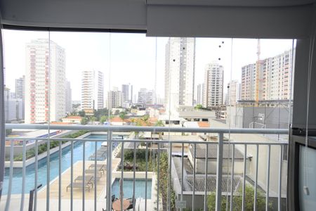 Studio para alugar com 40m², 1 quarto e sem vaga Studio para alugar com 40m², 1 quarto e sem vagaVaranda