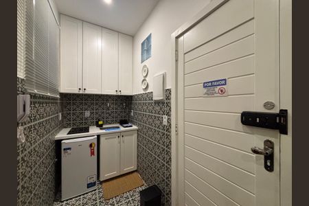 Studio à venda com 40m², 1 quarto e sem vagaSala/cozinha americana
