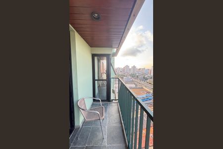 Apartamento à venda com 107m², 3 quartos e 2 vagasVaranda  do Quarto 1