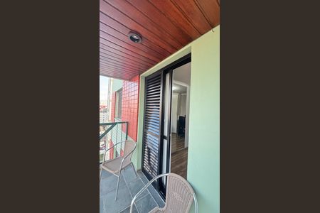 Apartamento à venda com 107m², 3 quartos e 2 vagasVaranda  do Quarto 1