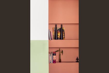 Apartamento à venda com 70m², 1 quarto e 1 vagaDetalhe da escada