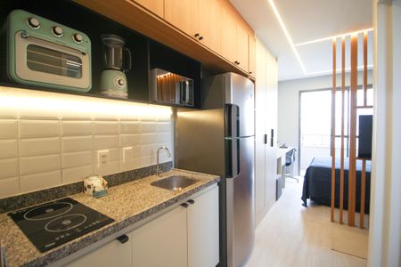 Studio para alugar com 26m², 1 quarto e sem vagaCozinha
