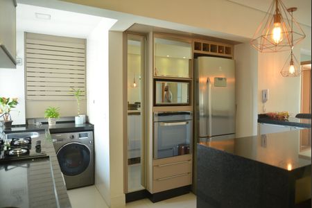 Apartamento à venda com 70m², 2 quartos e 2 vagasCozinha e Área de Serviço