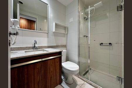 Studio para alugar com 23m², 0 quarto e sem vaga Studio para alugar com 23m², 0 quarto e sem vagaBanheiro