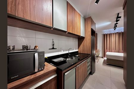 Studio para alugar com 23m², 0 quarto e sem vaga Studio para alugar com 23m², 0 quarto e sem vagaCozinha