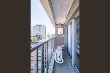 Studio para alugar com 25m², 1 quarto e sem vagaVaranda