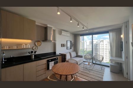 Apartamento para alugar com 42m², 1 quarto e 1 vaga Apartamento para alugar com 42m², 1 quarto e 1 vagaSala