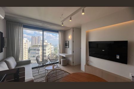 Apartamento para alugar com 42m², 1 quarto e 1 vaga Apartamento para alugar com 42m², 1 quarto e 1 vagaSala