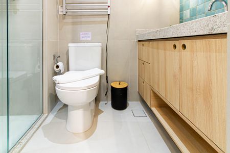 Studio para alugar com 25m², 1 quarto e sem vagaBanheiro Social