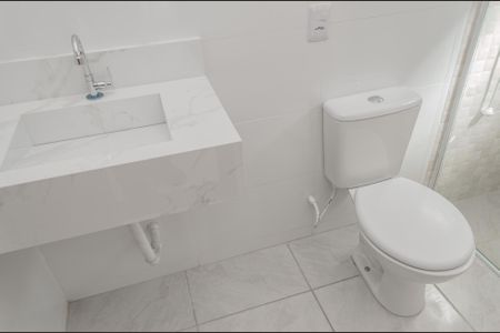 Studio para alugar com 28m², 1 quarto e sem vaga Studio para alugar com 28m², 1 quarto e sem vagaBanheiro