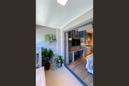 Studio para alugar com 35m², 1 quarto e sem vagaVaranda