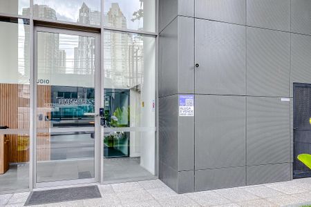 Studio para alugar com 24m², 1 quarto e sem vagaFachada - Plaquinha