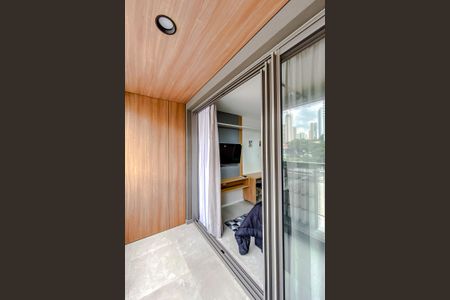 Studio para alugar com 24m², 1 quarto e sem vagaVaranda