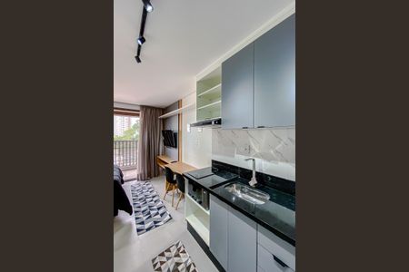 Studio para alugar com 24m², 1 quarto e sem vagaCozinha