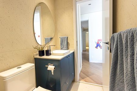 Apartamento à venda com 157m², 3 quartos e 2 vagasBanheiro da Suíte 3