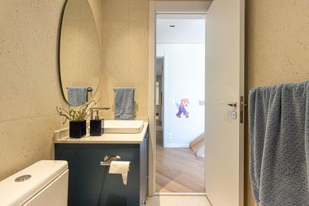 Apartamento à venda com 157m², 3 quartos e 2 vagasBanheiro da Suíte 3