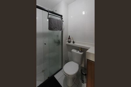 Apartamento para alugar com 32m², 1 quarto e sem vaga Apartamento para alugar com 32m², 1 quarto e sem vagaBanheiro da Suíte