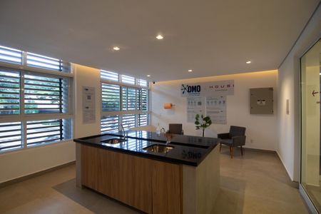 Apartamento para alugar com 30m², 1 quarto e 1 vaga Apartamento para alugar com 30m², 1 quarto e 1 vagaÁrea comum - Lavanderia