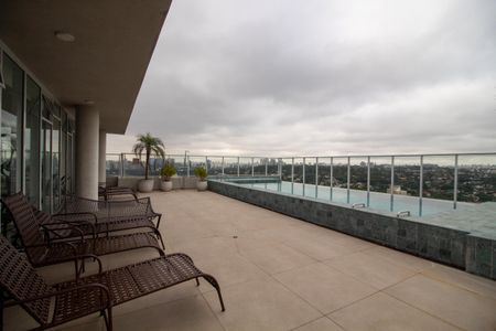 Apartamento para alugar com 30m², 1 quarto e 1 vaga Apartamento para alugar com 30m², 1 quarto e 1 vagaÁrea comum - Piscina