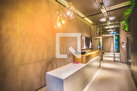 Studio à venda com 21m², 1 quarto e sem vaga Studio à venda com 21m², 1 quarto e sem vagaHall de entrada