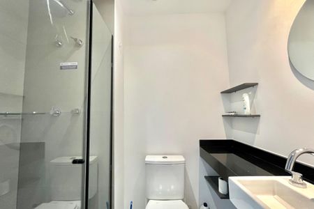 Studio à venda com 21m², 1 quarto e sem vaga Studio à venda com 21m², 1 quarto e sem vagaBanheiro