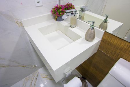 Apartamento à venda com 57m², 2 quartos e 1 vagaBanheiro social