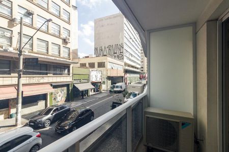 Studio à venda com 23m², 1 quarto e sem vagaVaranda