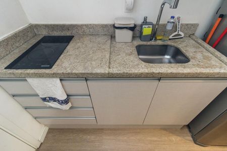 Studio à venda com 23m², 1 quarto e sem vagaCozinha