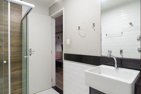 Studio à venda com 44m², 1 quarto e sem vaga Studio à venda com 44m², 1 quarto e sem vagaBanheiro