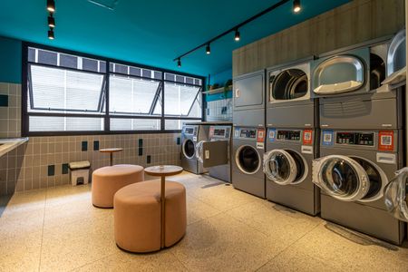 Studio para alugar com 25m², 1 quarto e sem vagaÁrea comum - lavanderia