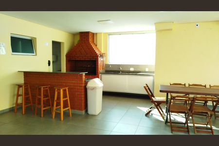 Apartamento à venda com 63m², 2 quartos e 1 vagaChurrasqueira