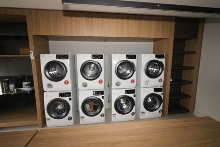 Studio para alugar com 27m², 1 quarto e 1 vagaLavanderia