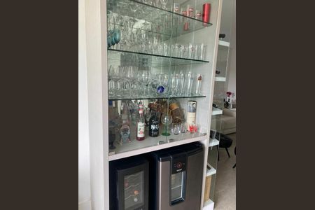 Detalhe Sala de apartamento à venda com 3 quartos, 123m² em Alphaville, Santana de Parnaíba