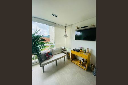 Sala de apartamento à venda com 3 quartos, 123m² em Alphaville, Santana de Parnaíba