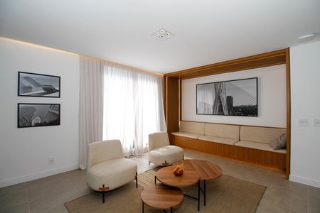 Studio para alugar com 25m², 1 quarto e sem vaga Studio para alugar com 25m², 1 quarto e sem vagaÁrea Comum - Espaço Gourmet