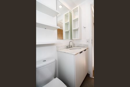Studio para alugar com 25m², 1 quarto e sem vaga Studio para alugar com 25m², 1 quarto e sem vagaBanheiro